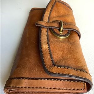 Fossil wallet lamb leather vintage
